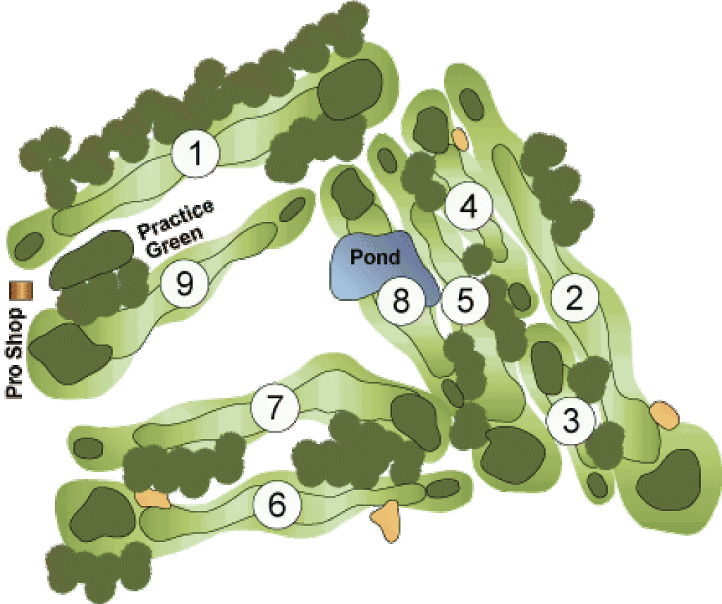 Paul Walker Course Layout Map
