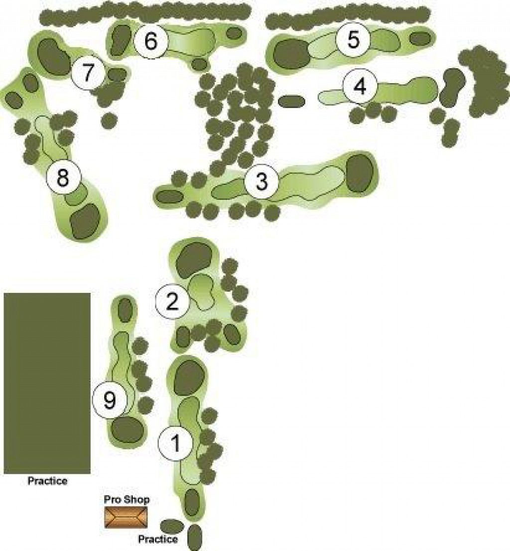 Hobson Grove Course Layout Map