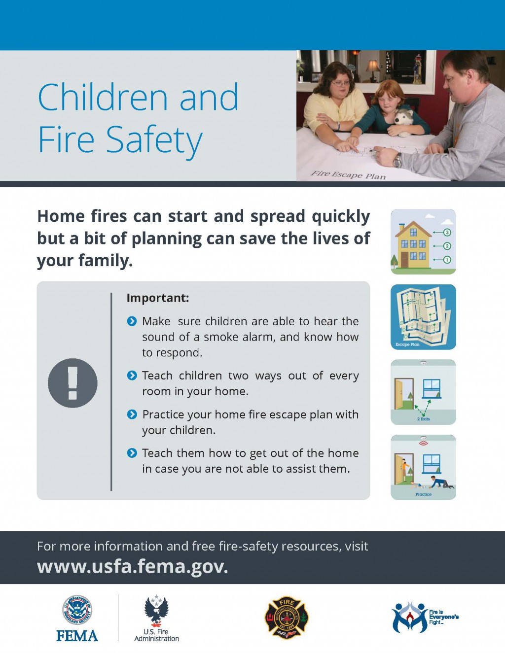 Children and Fire Safety English