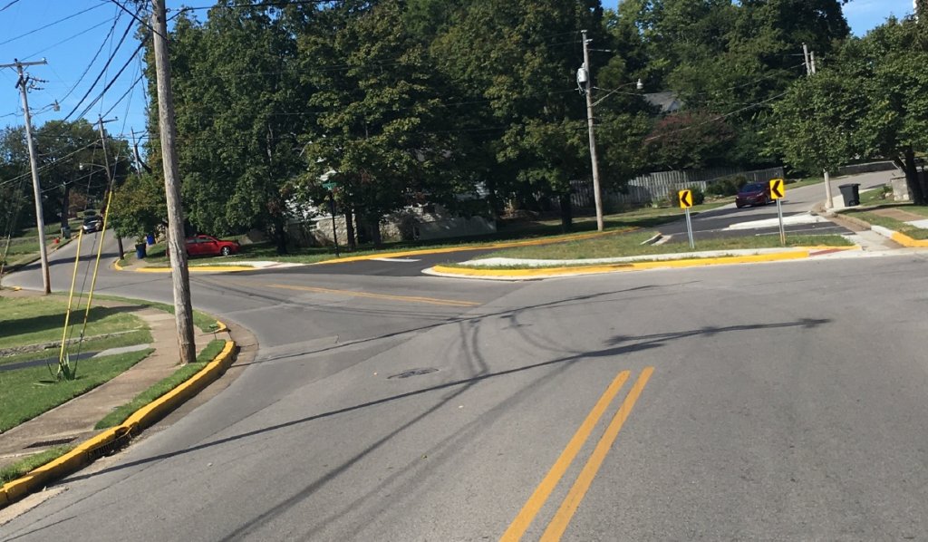 E. 10th Ave. and Cherry Drive Road Realignment