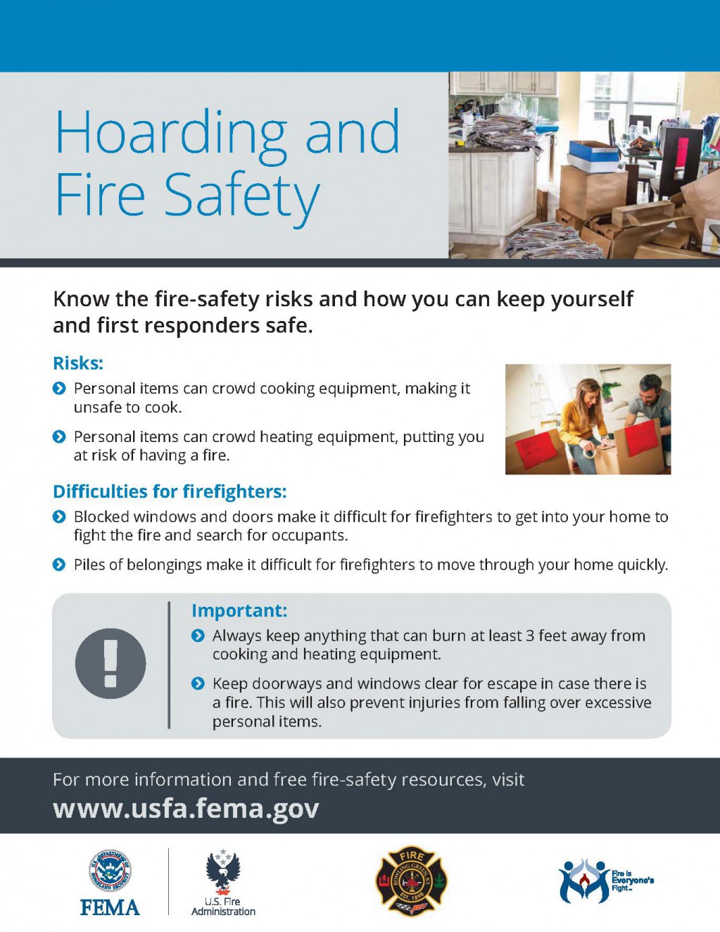 Hoarding and Fire Safety English