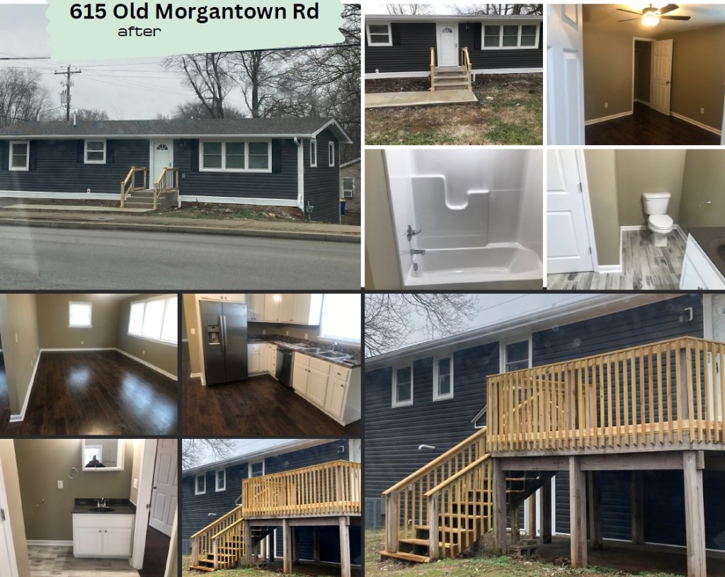 Collage of Exterior Property Improvements