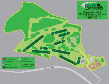 Hobson Grove Park - Map: Map