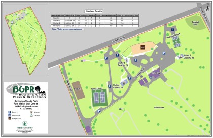 Covington Woods Park - : Map