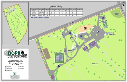 Covington Woods Park - Map: Map