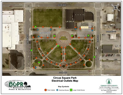 Circus Square Park - Circus Square Park -: Map