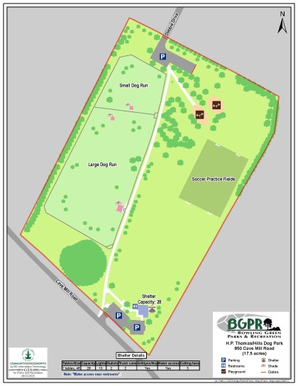 H.P. Thomas Park - Map: Map