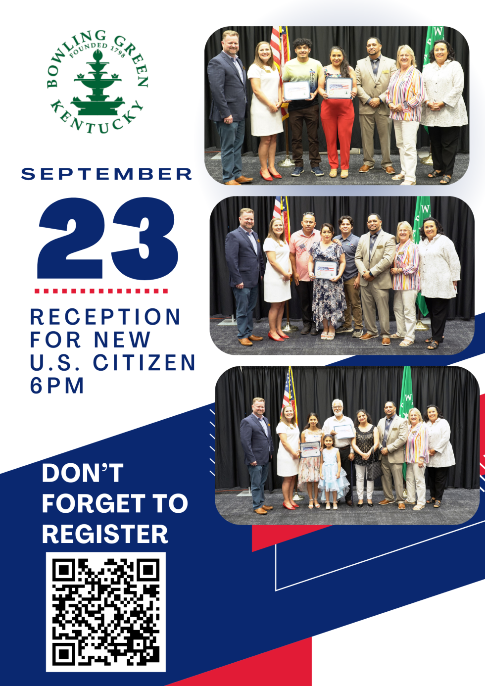 8th Annual Reception for New United States Citizens