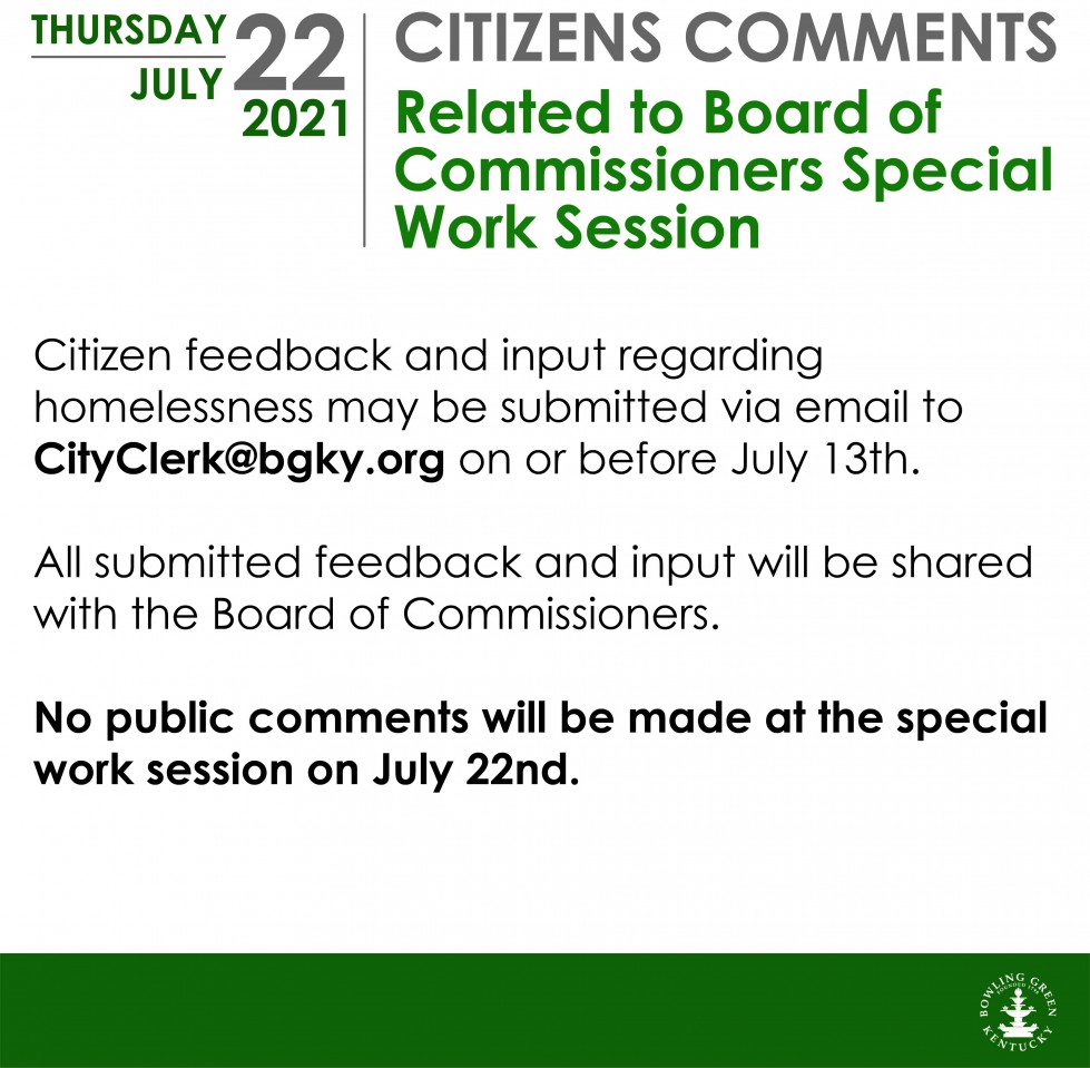Special Work Session