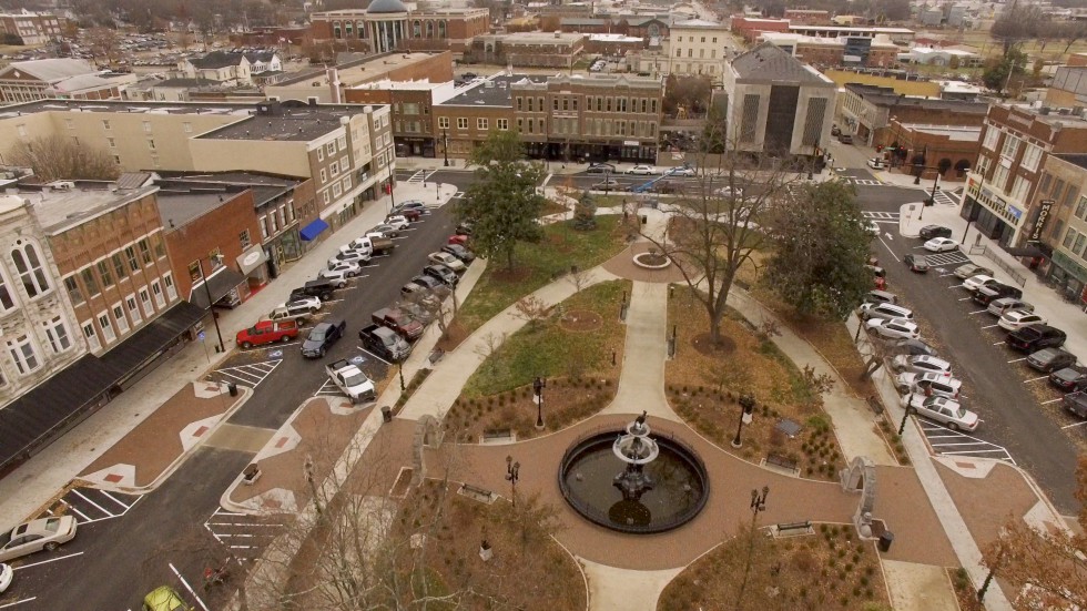 Fountain Square Park Ribbon Cutting