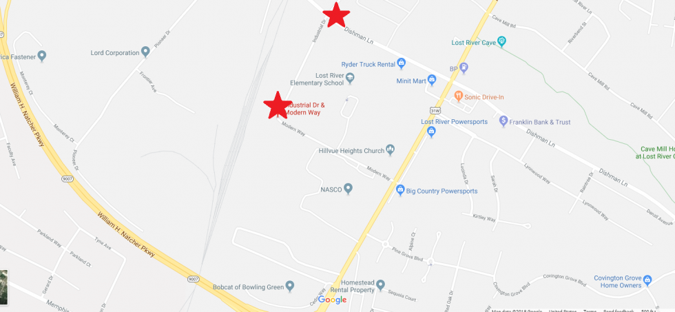Industrial Drive Closure
