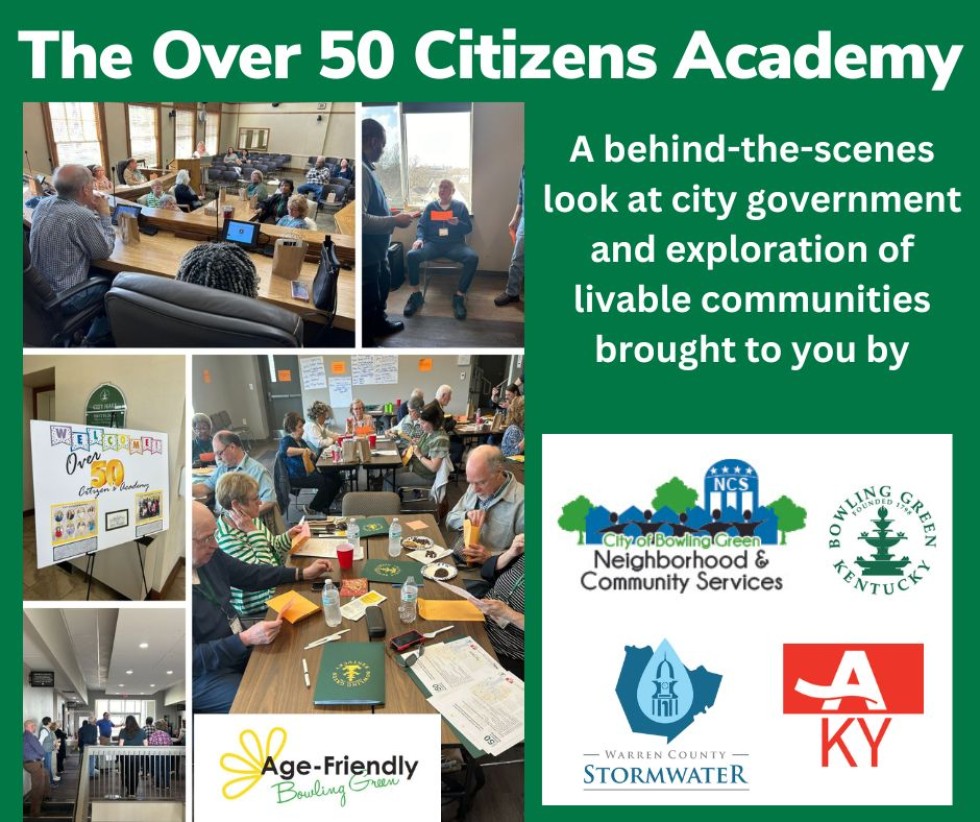 The 10th Class of the City's Over 50 Citizens Academy Ongoing This Week