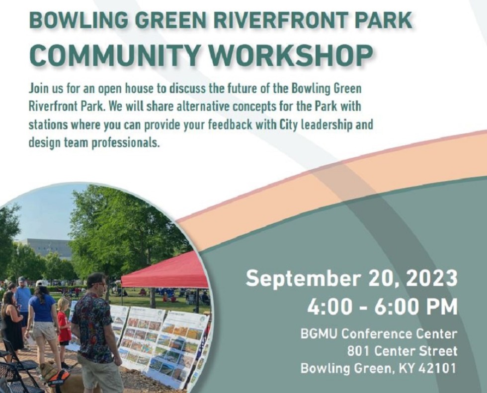 Riverfront Park Community Workshop Set for Sept. 20