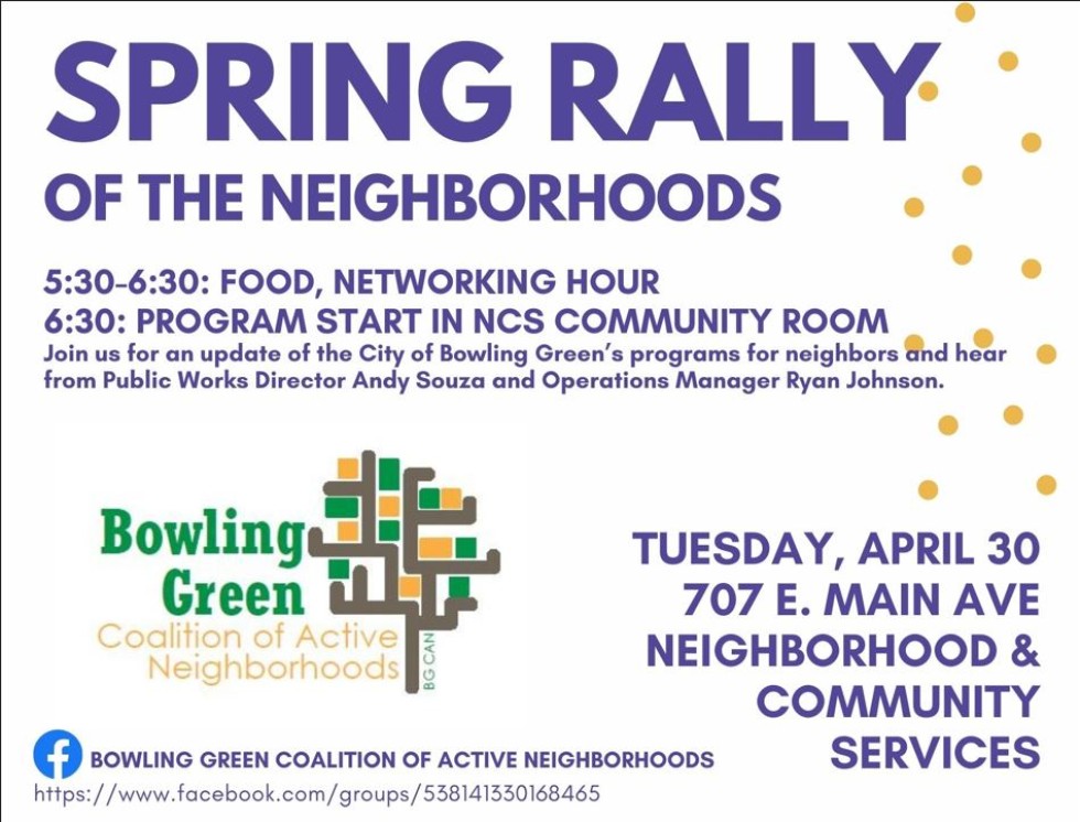 BGCAN Spring Rally of the Neighborhoods Focuses on Public Works