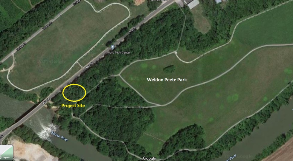 City builds bridge connecting River Front Park East with River Front Park West