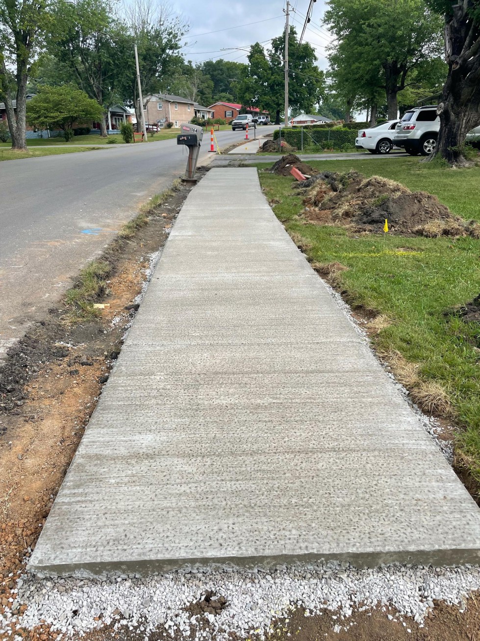 North Lee Drive Sidewalk Construction