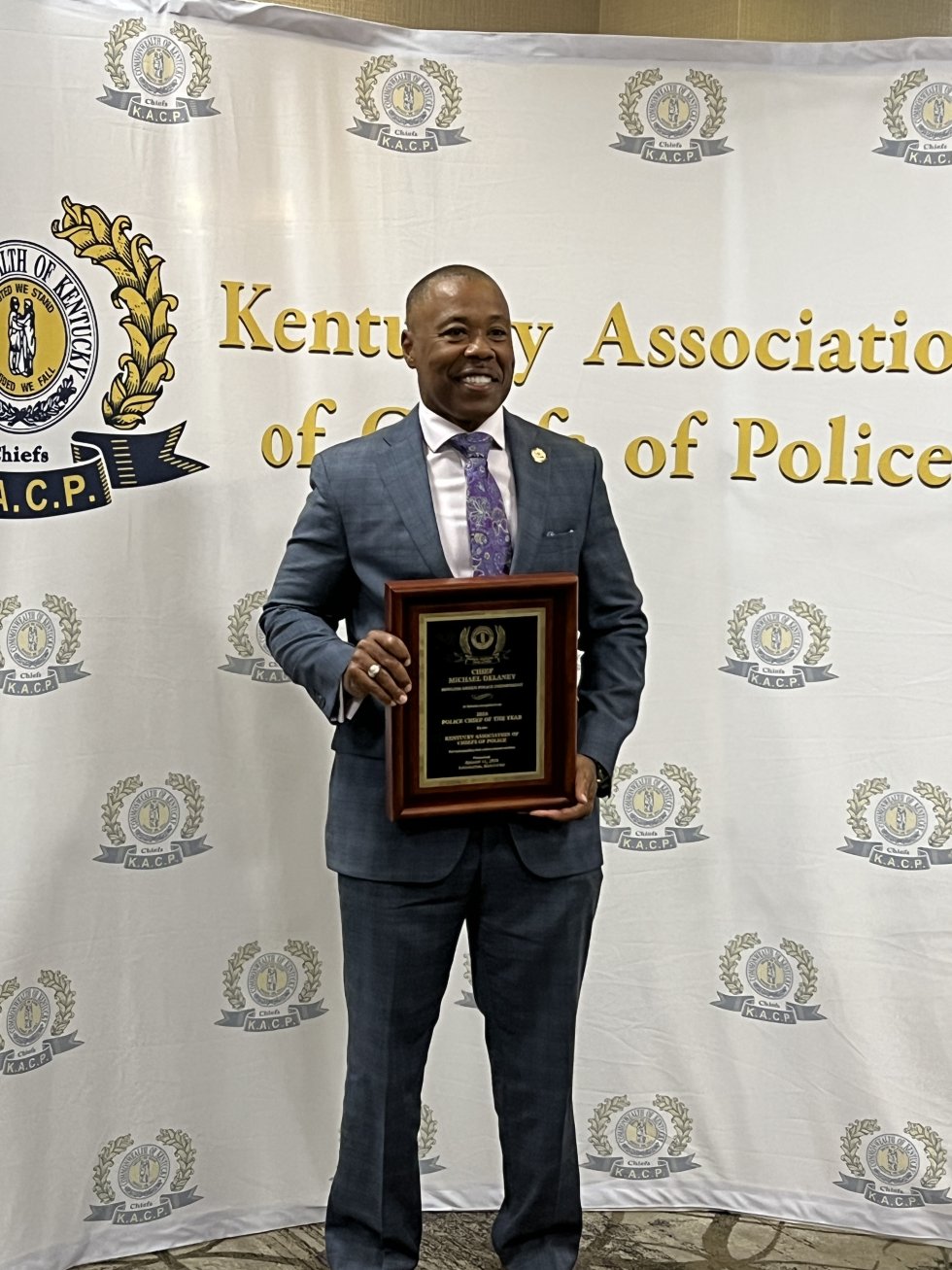 Bowling Green Police Chief Michael Delaney Named 2026 Police Chief of the Year