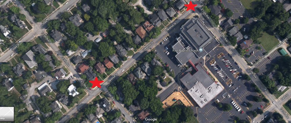 Chestnut Street Lane Closure