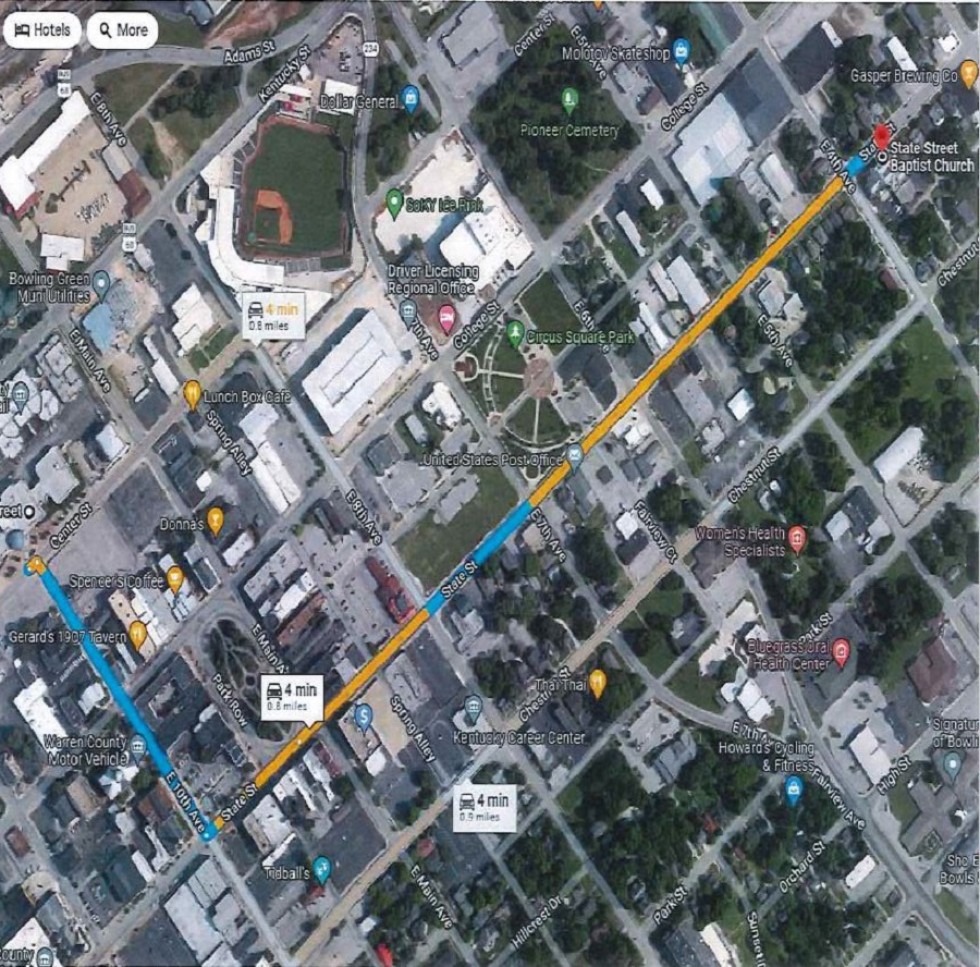 Traffic Impact Downtown for MLK Jr. Day March