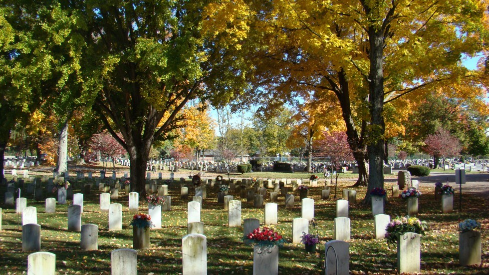 Cemetery back gate temporarily closed