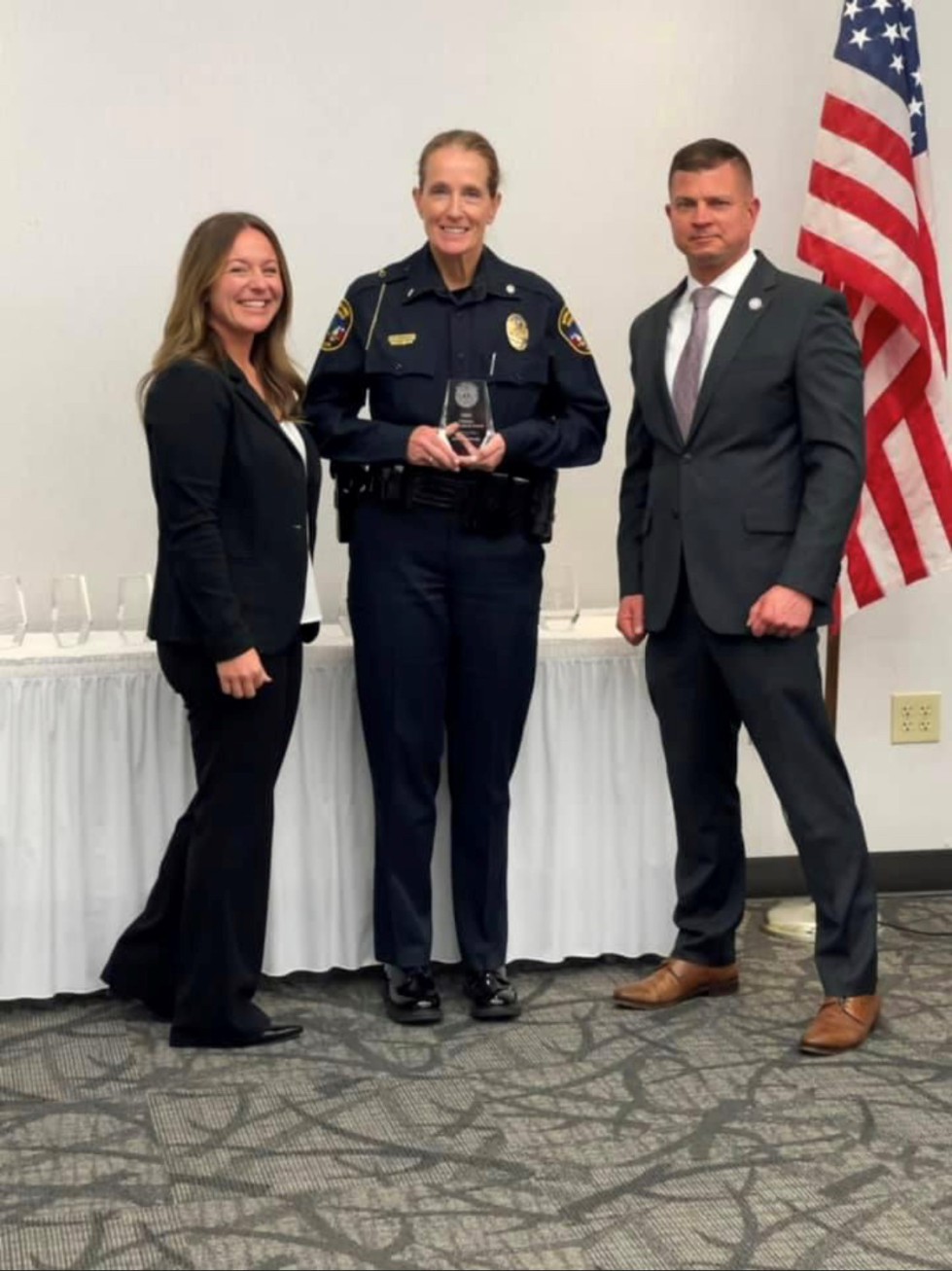 BGPD deputy chief honored for achievement in law enforcement
