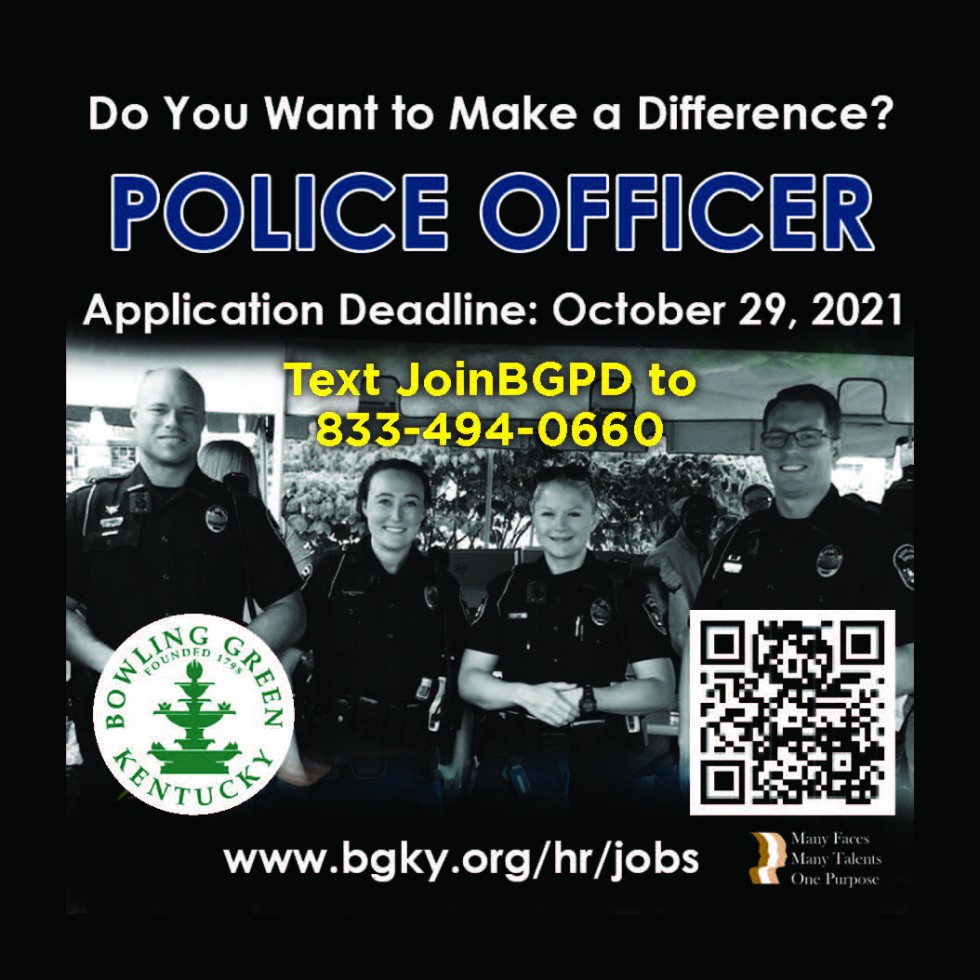 BGPD Hiring to Start Soon