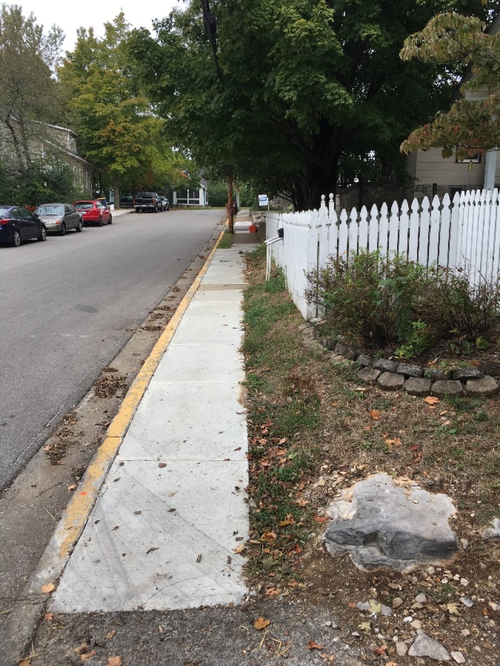 Rehabilitated Sidewalk