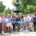 City officials cut ribbon on Fountain Row entertainment destination center
