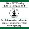 City of BG Contact Numbers