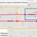 Traffic Impact Alert Jaycee Christmas Parade
