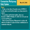 Coronavirus Workgroup Update