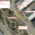 Fountain Square Park Lane and Parking Space Closures