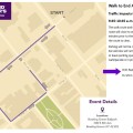 Traffic Impact Downtown for Walk to End Alzheimer's Sept. 9