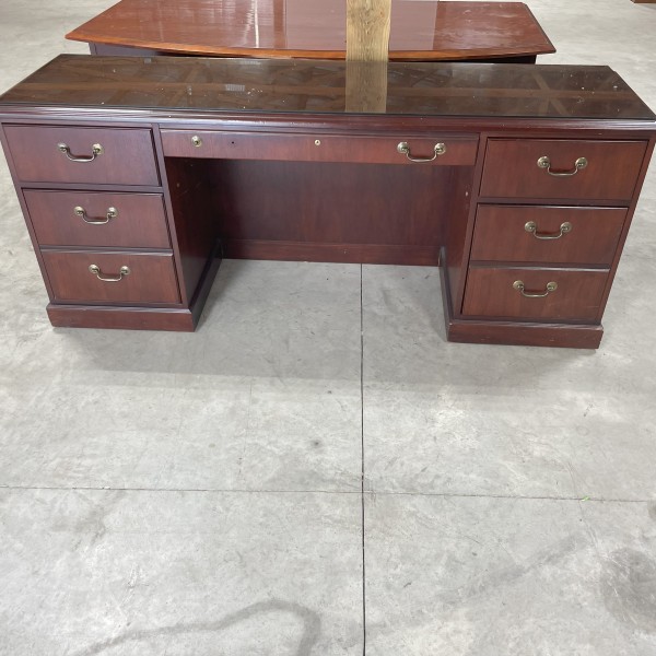 Credenza w/ Glass Top