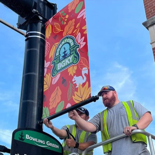 Fall Banner Install (21 Sep)