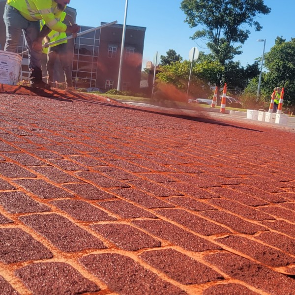 Roundabout Construction at Ashley Circle and Westin Street (13 Sep)