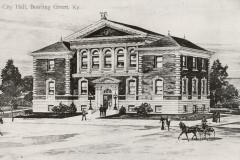 Early drawing of City Hall