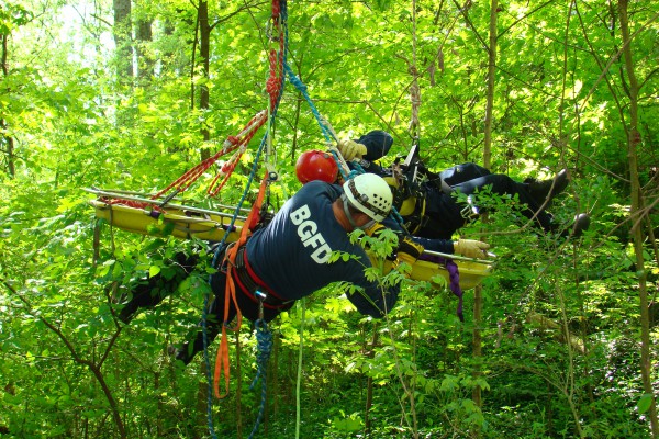 Fire Training at Lost River Cave 1 - May 2008