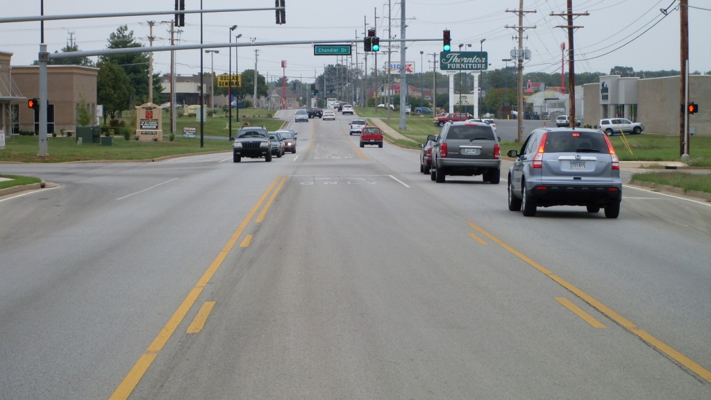 Traffic - Cave Mill Rd - Chandler Drive