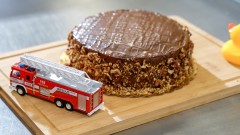 Firehouse Kitchen: White Squirrel Brewery Nut Brown Chocolate Cake