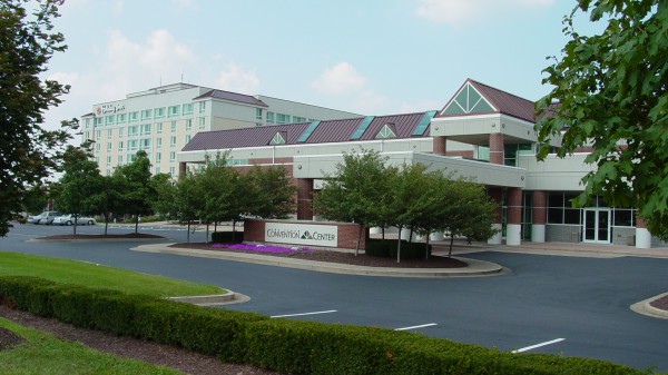 Outside view of Sloan Convention Center