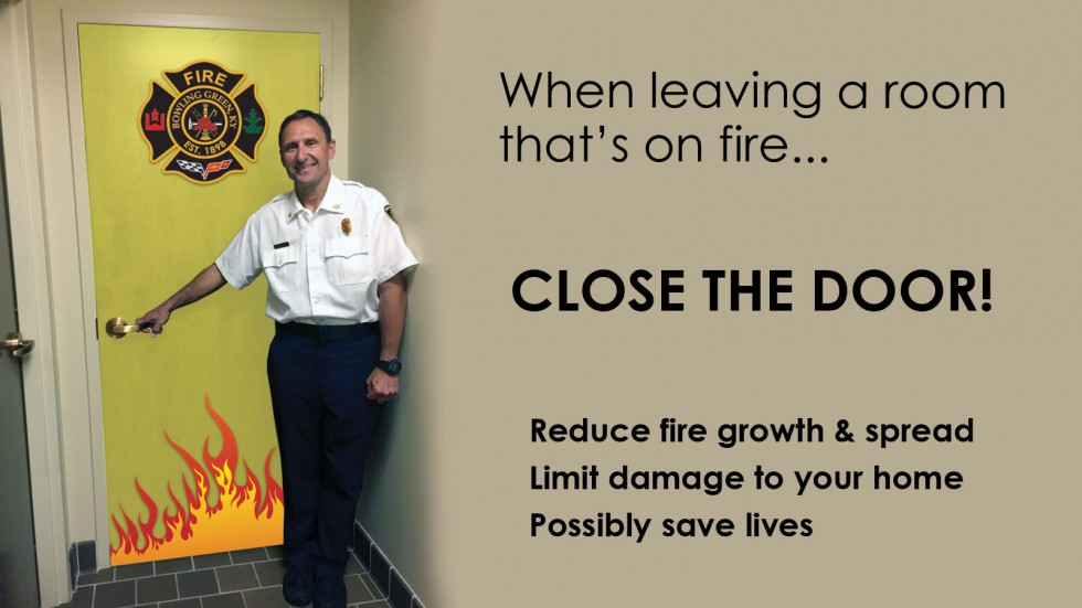 Bowling Green Fire Department - Close the Door Campaign