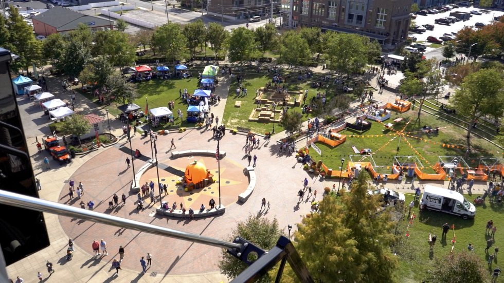 2024 Harvest Festival Arial View